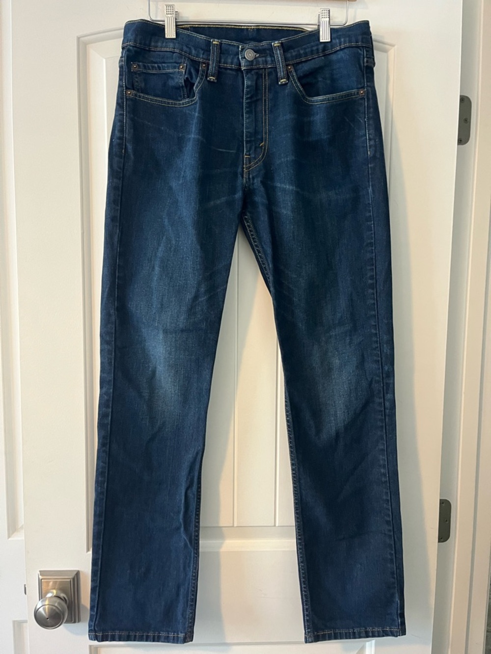 Levi's 511 Straight-Leg Jeans in Dark Indigo